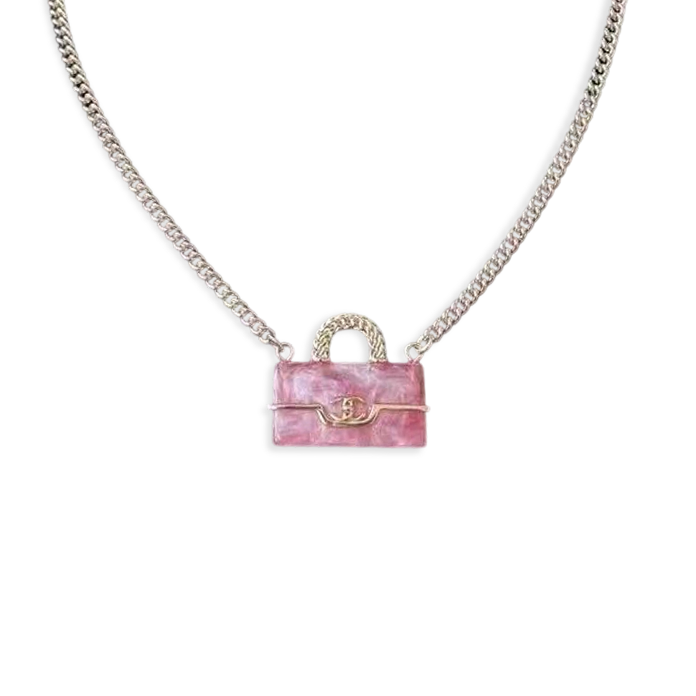 Ch**el bag necklace abg303